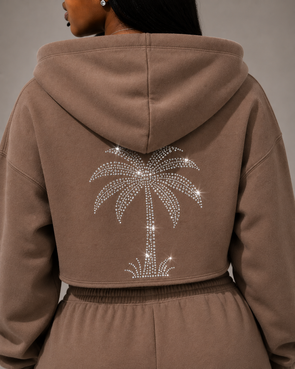 Palm Jogger Set Mocha