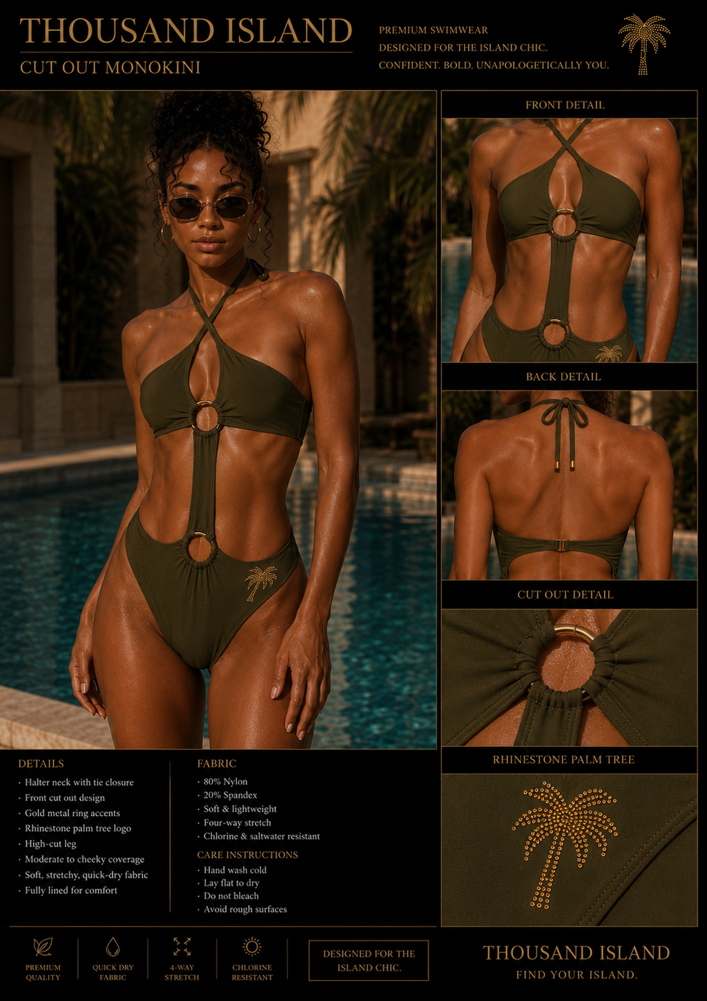 Cut Out Monokini
