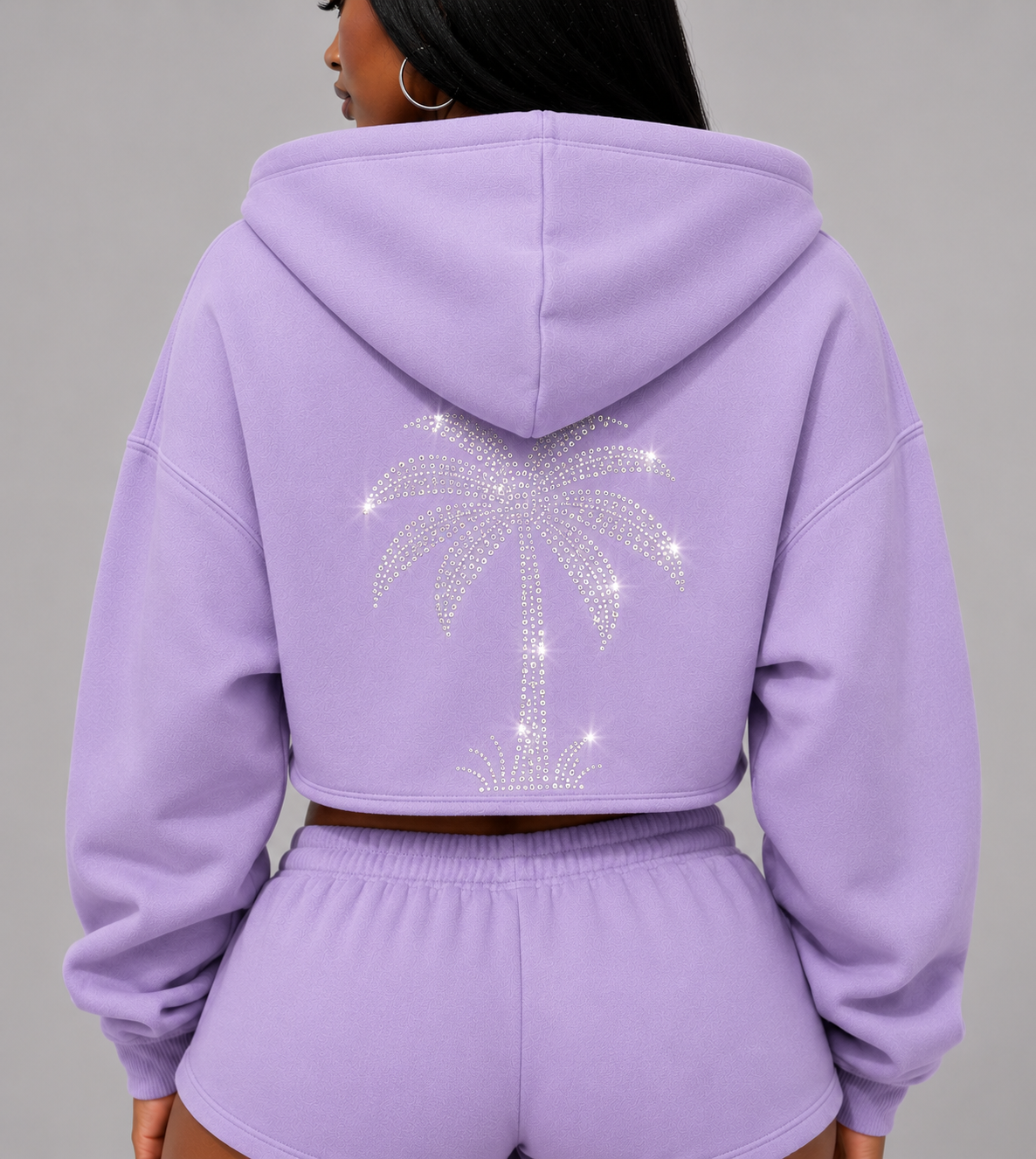 Palm Jogger Set Lavender