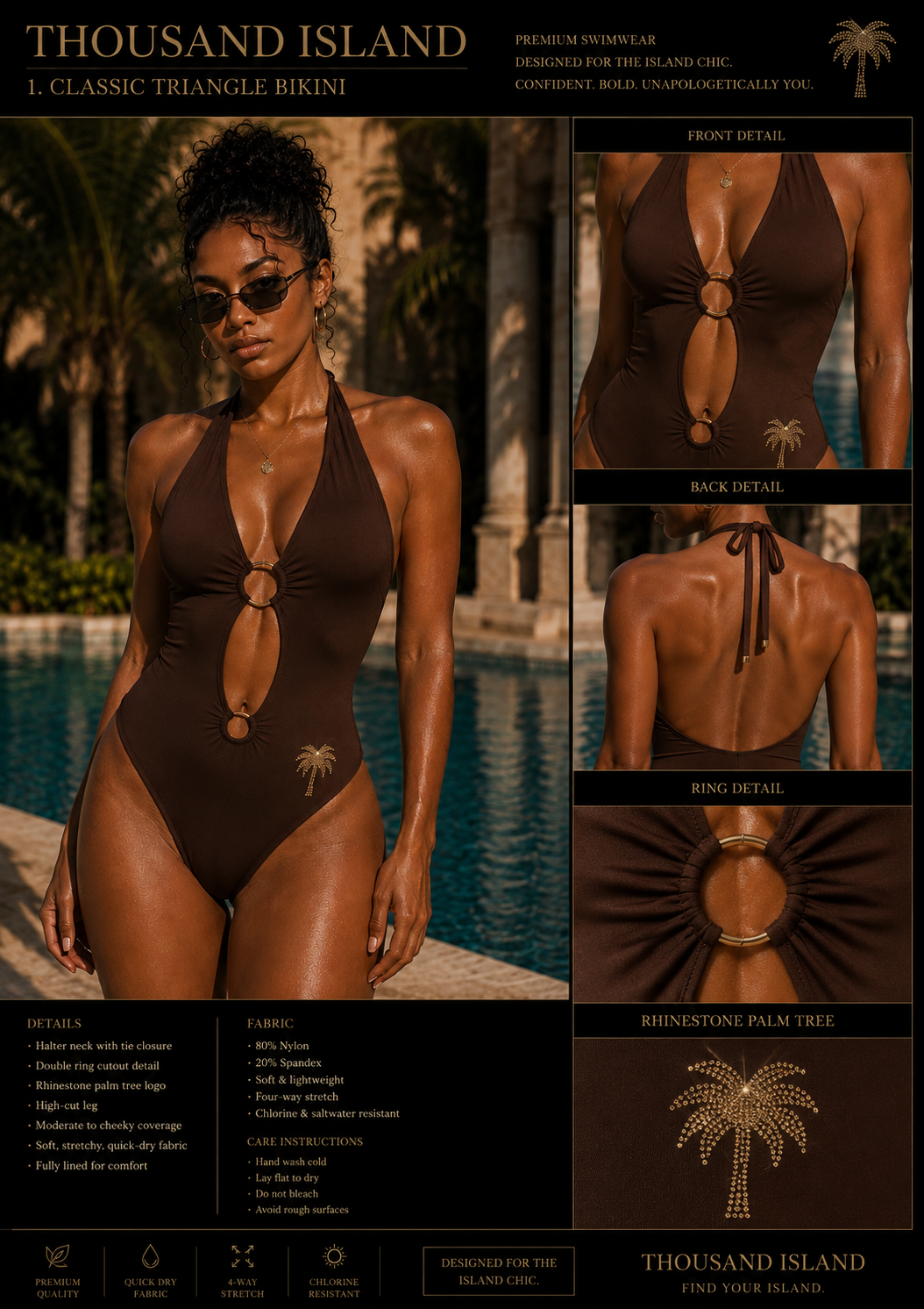 Ring Detail One Piece